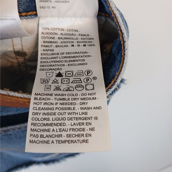 Levi's 501 W27 Premium Denim 32317-0106 S58022 Destructed - Picture 7 of 8